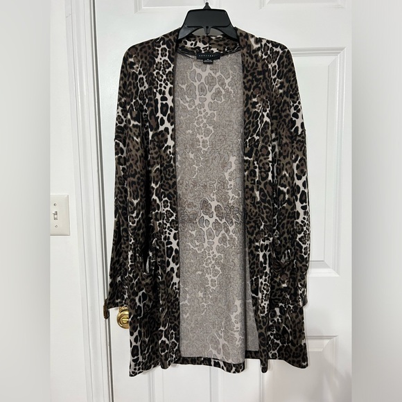 Sanctuary cardigan in leopard print - Picture 1 of 3